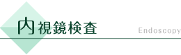 内視鏡検査